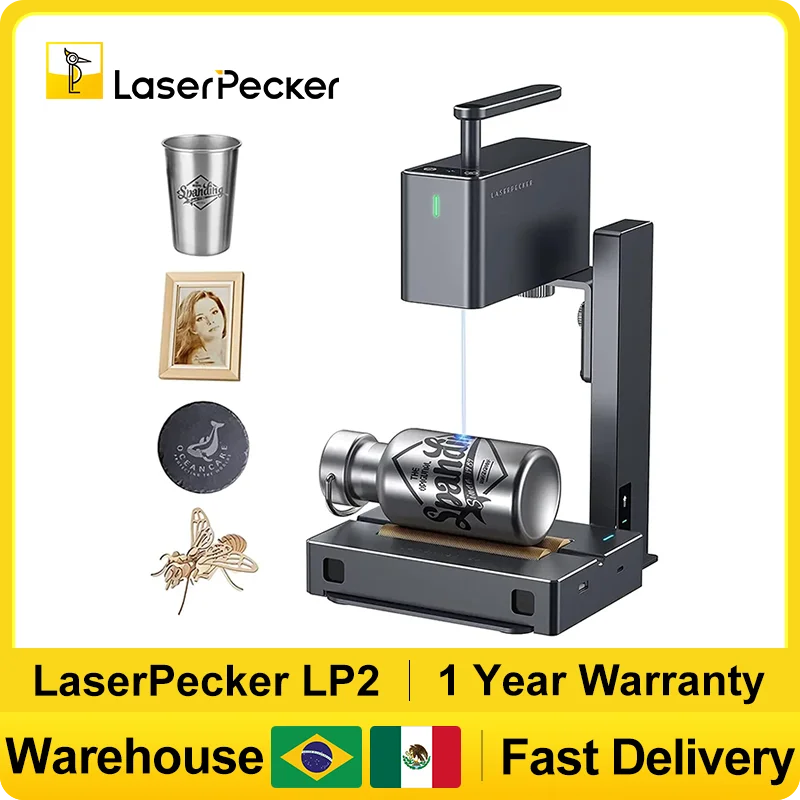 Industrial Laser Engraving Machine - LASERPECKER Handheld Laser Engraver Portable Powerful