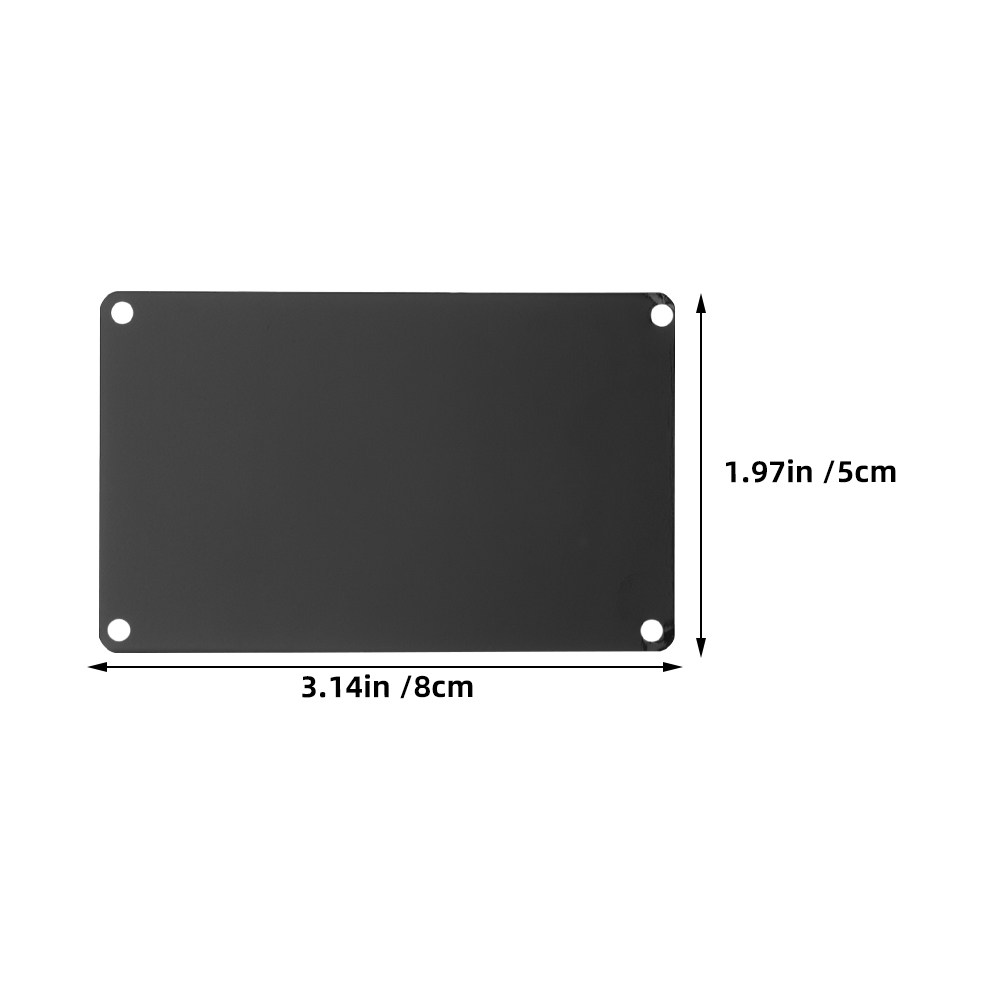 10Pcs Blank Aluminum Nameplate - Industrial Lasers review and price